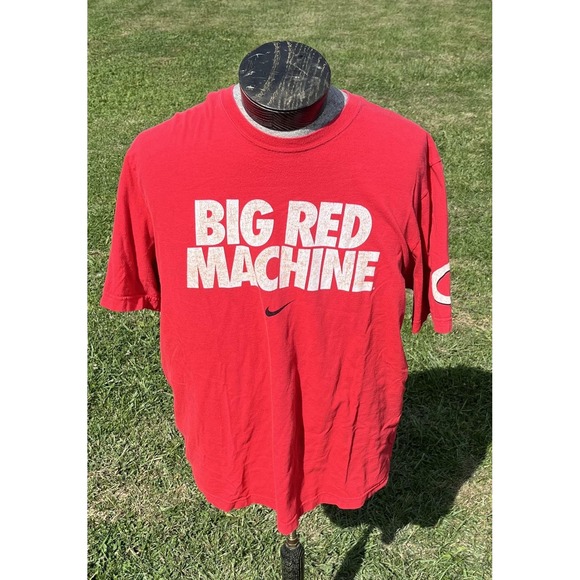 Cincinnati Reds Shirt Mens XL Red MLB Baseball Big Red Machine Nike T-Shirt - Picture 1 of 10